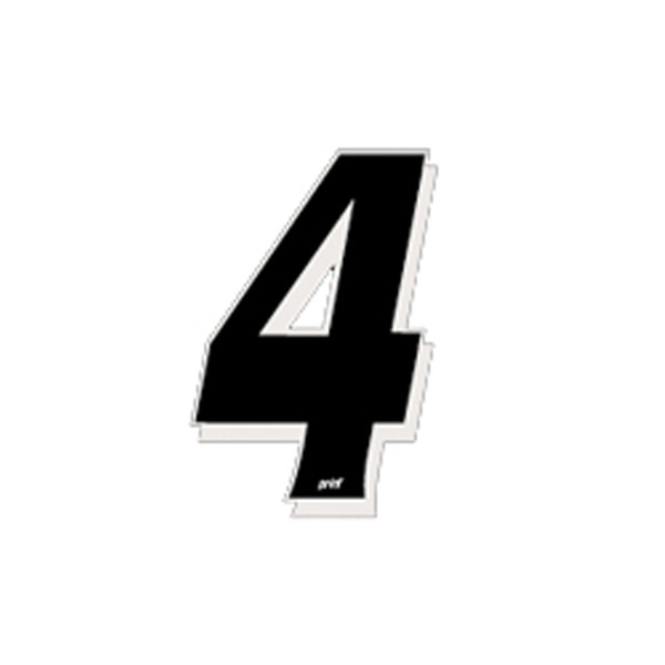 autocollant moto cross numero