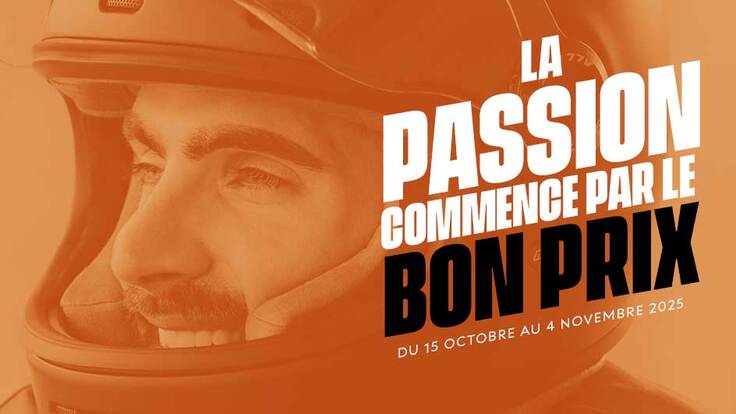 La passion commence par le bon prix La passion commence par le bon prix