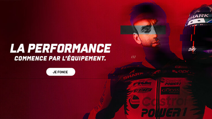 La performance commence par l'équipement
