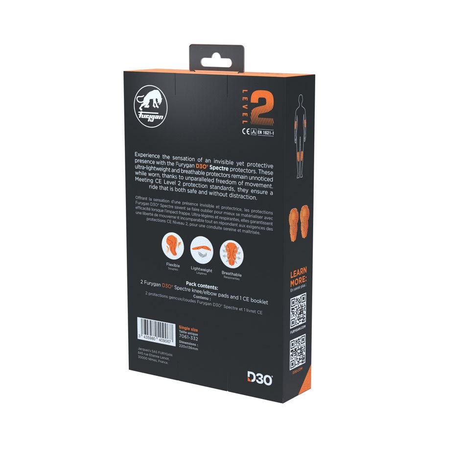 Protections coudes/genoux Spectre D3O® L2