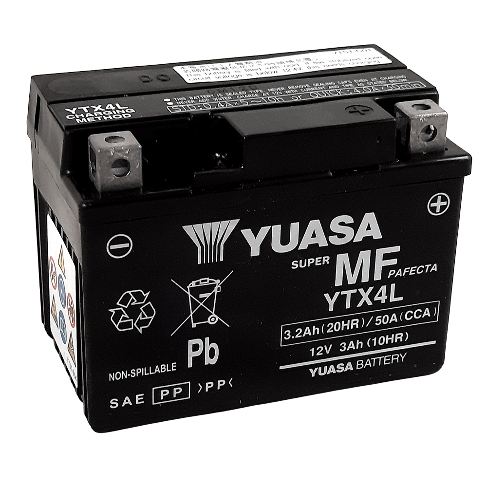 Batterie YTX4L-BS SLA AGM