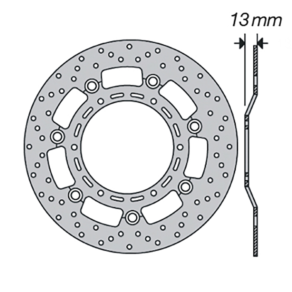 Disque de frein FE.FL11502