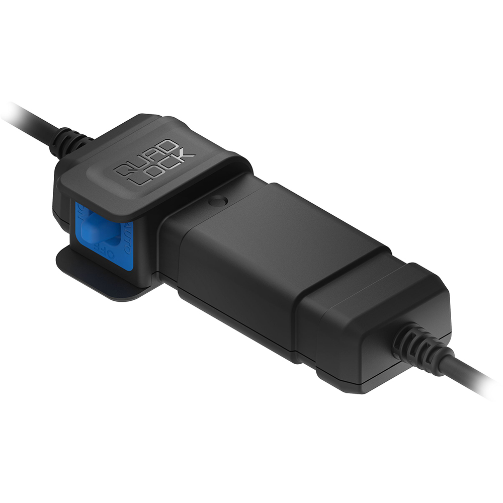 Adaptateur intelligent étanche 12V vers USB Quad Lock moto :  , adaptateur de moto