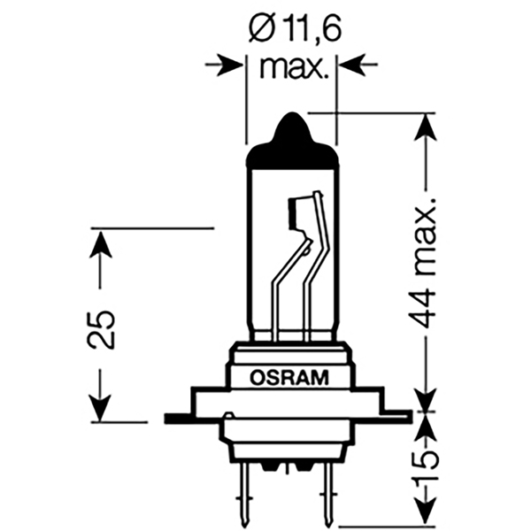 Osram - Ampoule S2 Halogène OL64327-01B