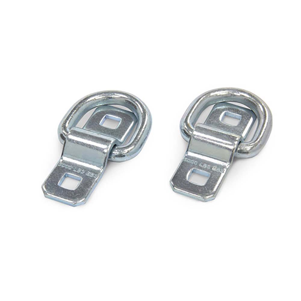 Anneaux D-Ring Heavy-Duty Duo - 2 anneaux d'accroche renforcés