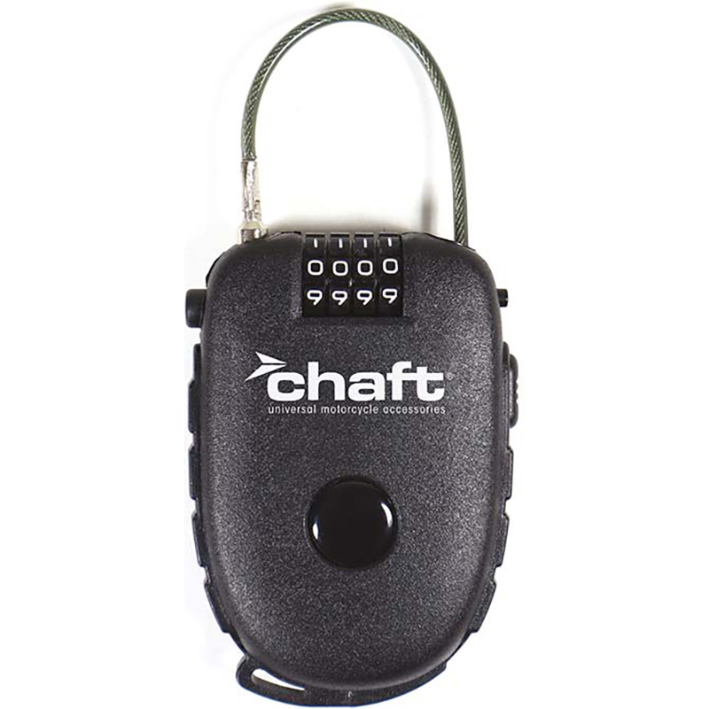 Antivol Casque Moto,Antivol de Casque,Cadenas Casque Moto, avec code  sécurité à 3 chiffres,+Câble Acier Souple antivol portable pour