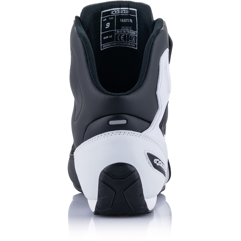 Alpinestars Alpinestars Faster-3 Rideknit Taille 11,5 Chaussures de Moto Sneaker Lacets Noir 