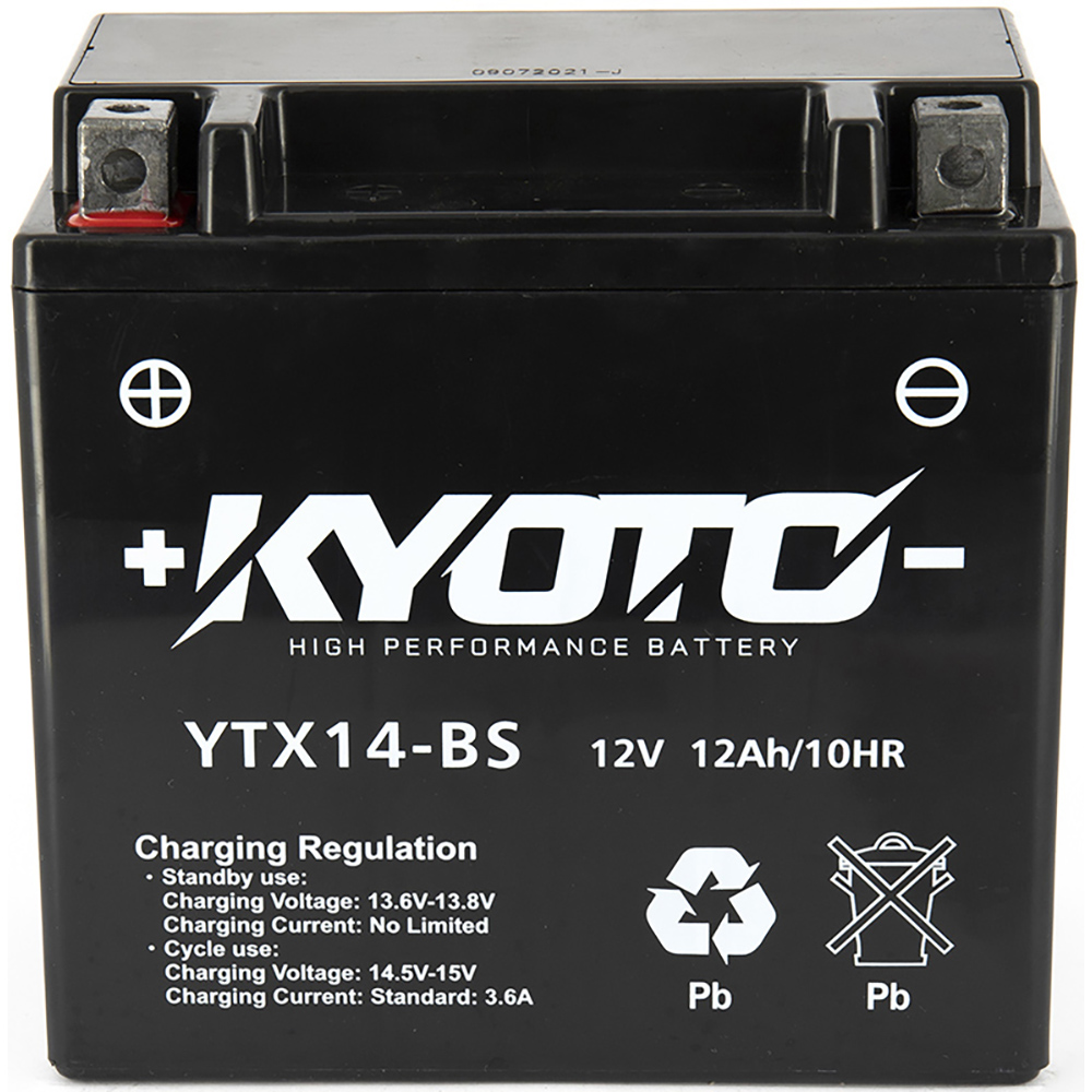 Batterie YTX14-BS SLA AGM Kyoto moto : , batterie