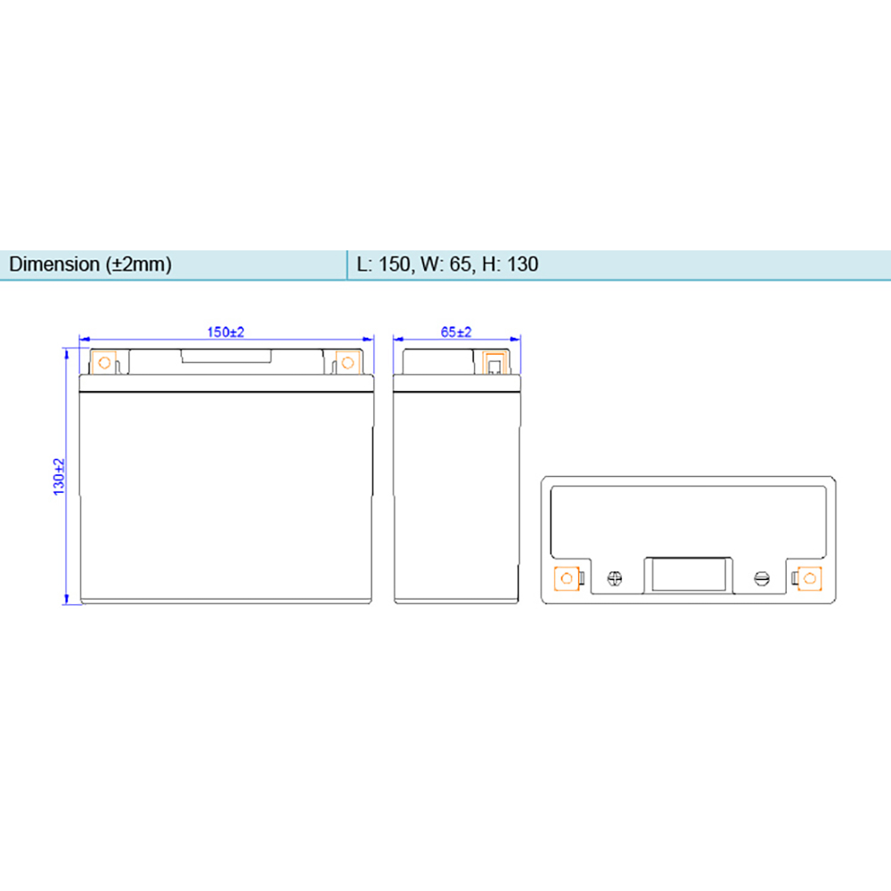 Batterie HJT12B-FP