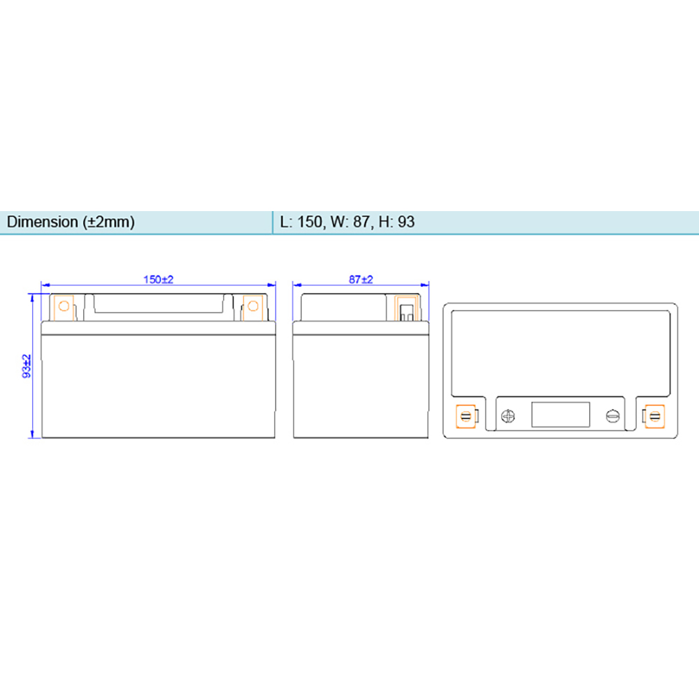 Batterie HJTX14H-FP