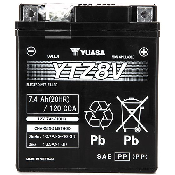 Batterie YTZ8-V SLA AGM