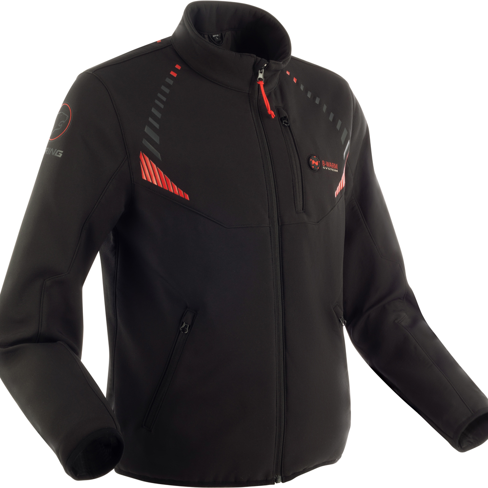 VESTE CHAUFFANTE BERING WARMOR HOMME NOIR - Equipement Moto Rouen