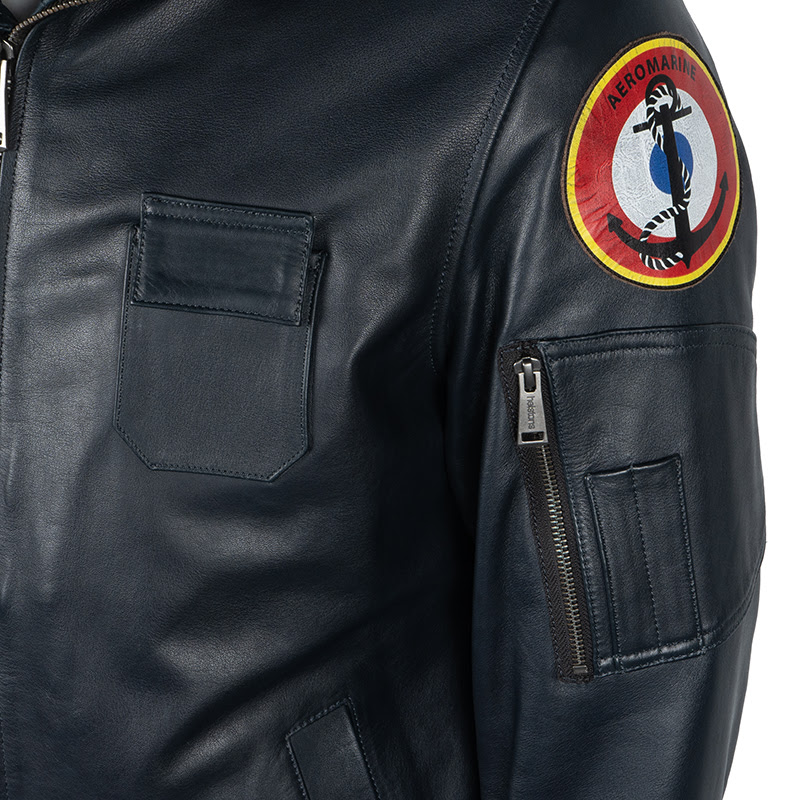 Blouson Aeronef Cuir Rag