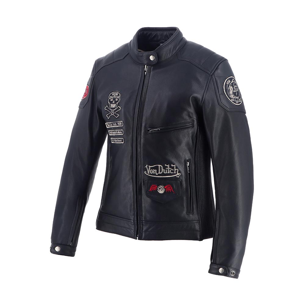 Von Dutch - Blouson femme Pretty Cuir