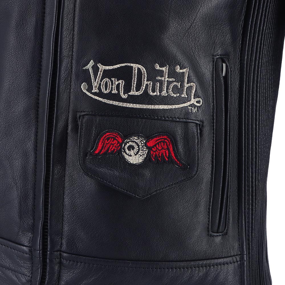 Von Dutch - Blouson femme Pretty Cuir
