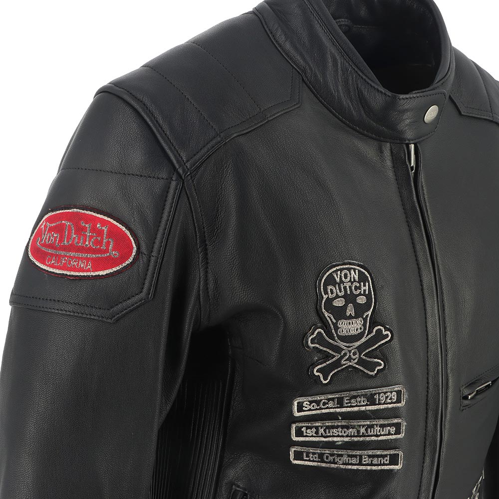 Von Dutch - Blouson femme Pretty Cuir