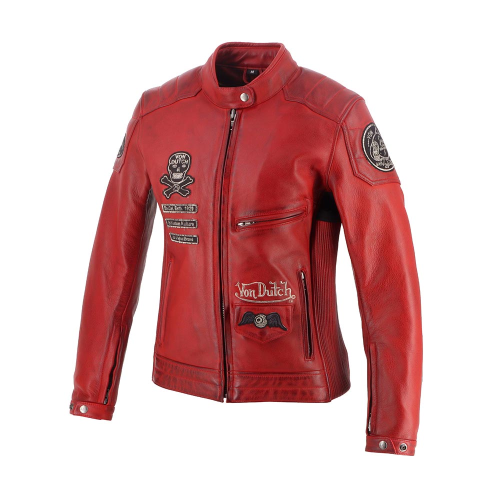 Von Dutch - Blouson femme Pretty Cuir