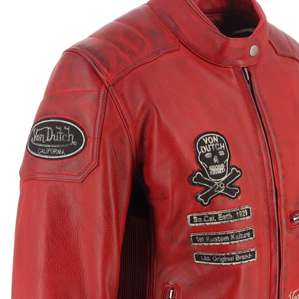 Von Dutch - Blouson femme Pretty Cuir