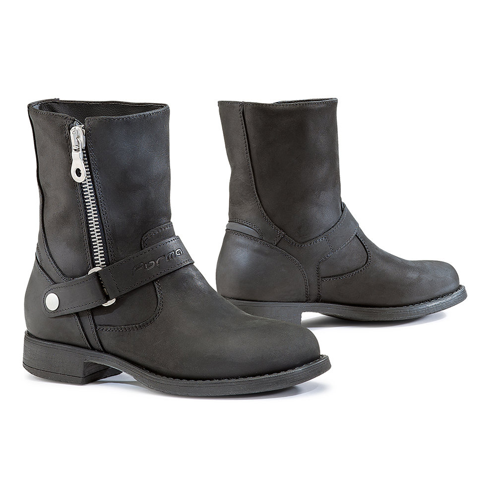 Bottes Eva FORMA Noir - , Chaussures moto