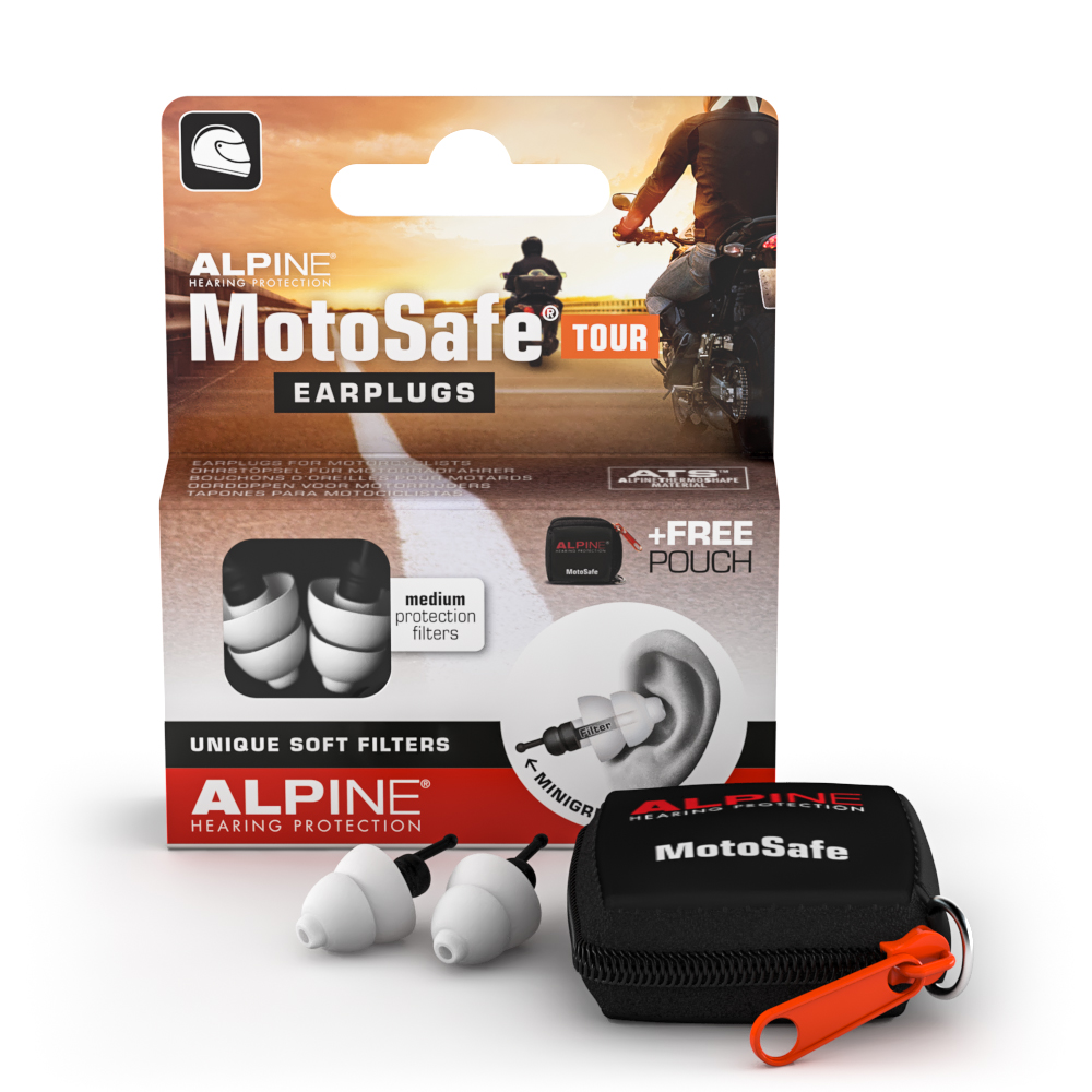 Bouchons d'oreilles MotoSafe® Tour