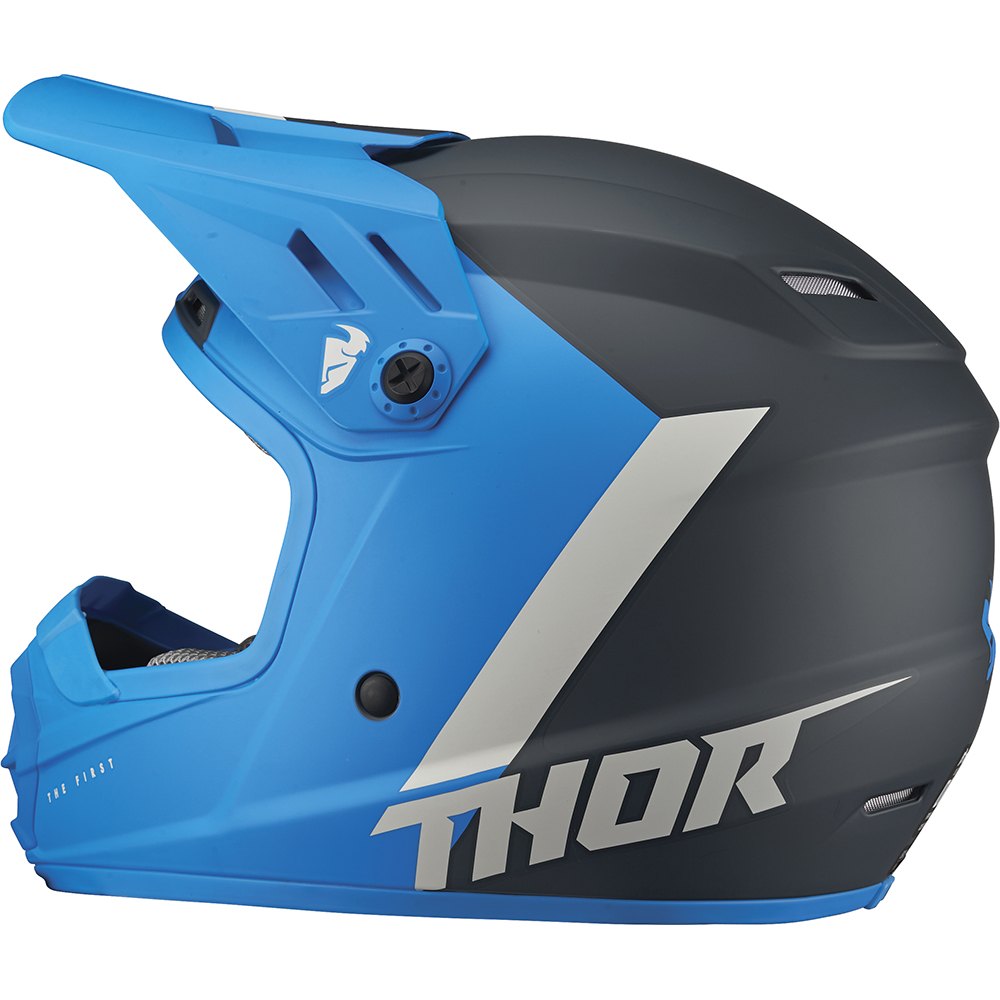  VOMI Casque Motocross Adulte Bleu, Integral Casque