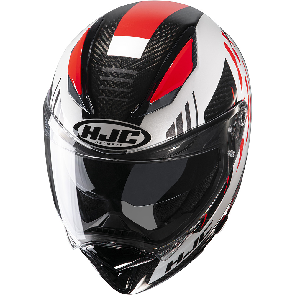 HJC Casque Helm Casque Helmet HJC F70 F 70 Carbone Eston MC5 2021 Taille XXL Blanc 
