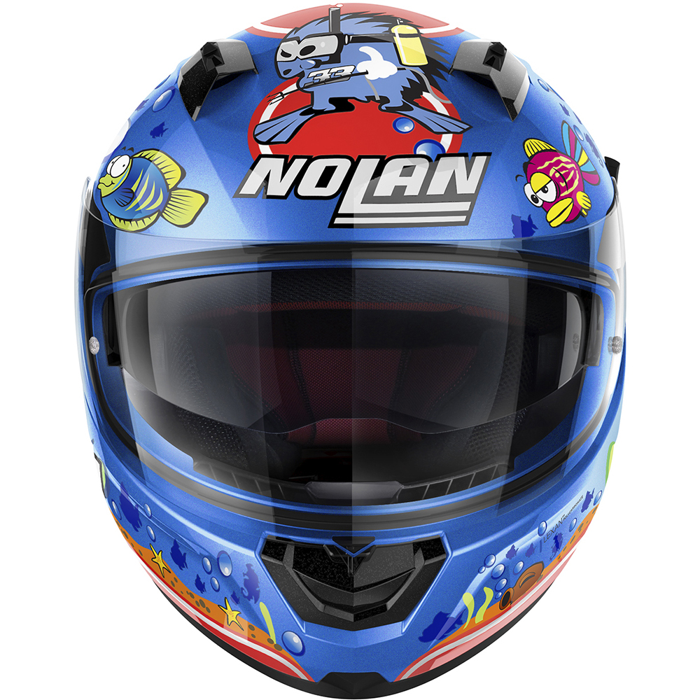 Casque N60-6 Gemini Replica Marco Melandri Aquarium