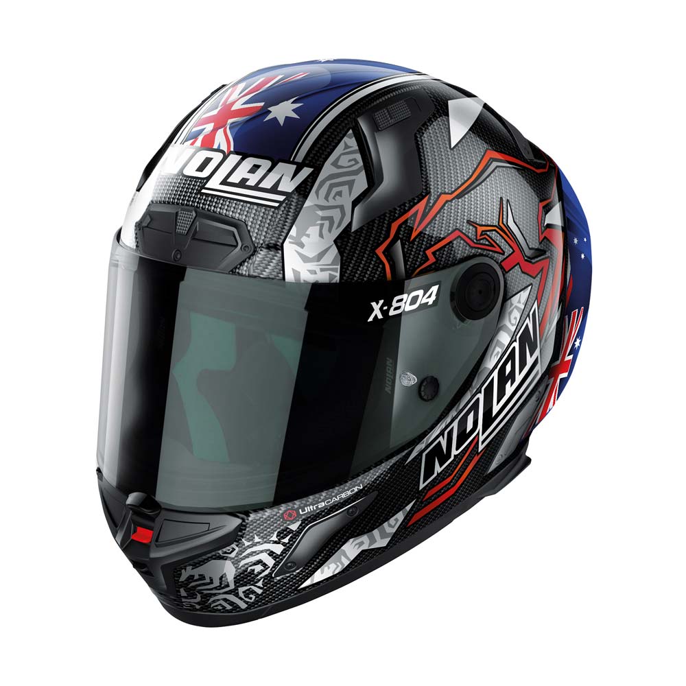 Casque X-804 RS Ultra Carbon Replica C. Stoner 10° Anniversary