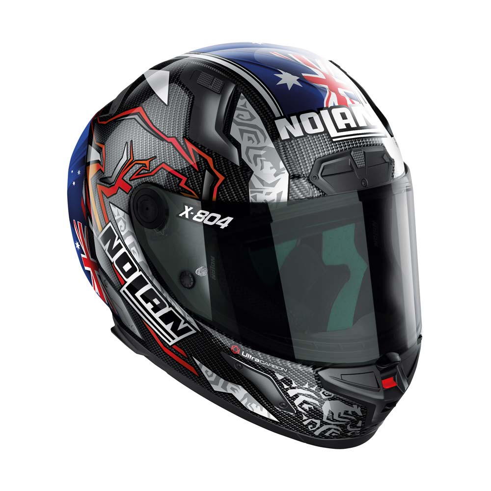 Casque X-804 RS Ultra Carbon Replica C. Stoner 10° Anniversary