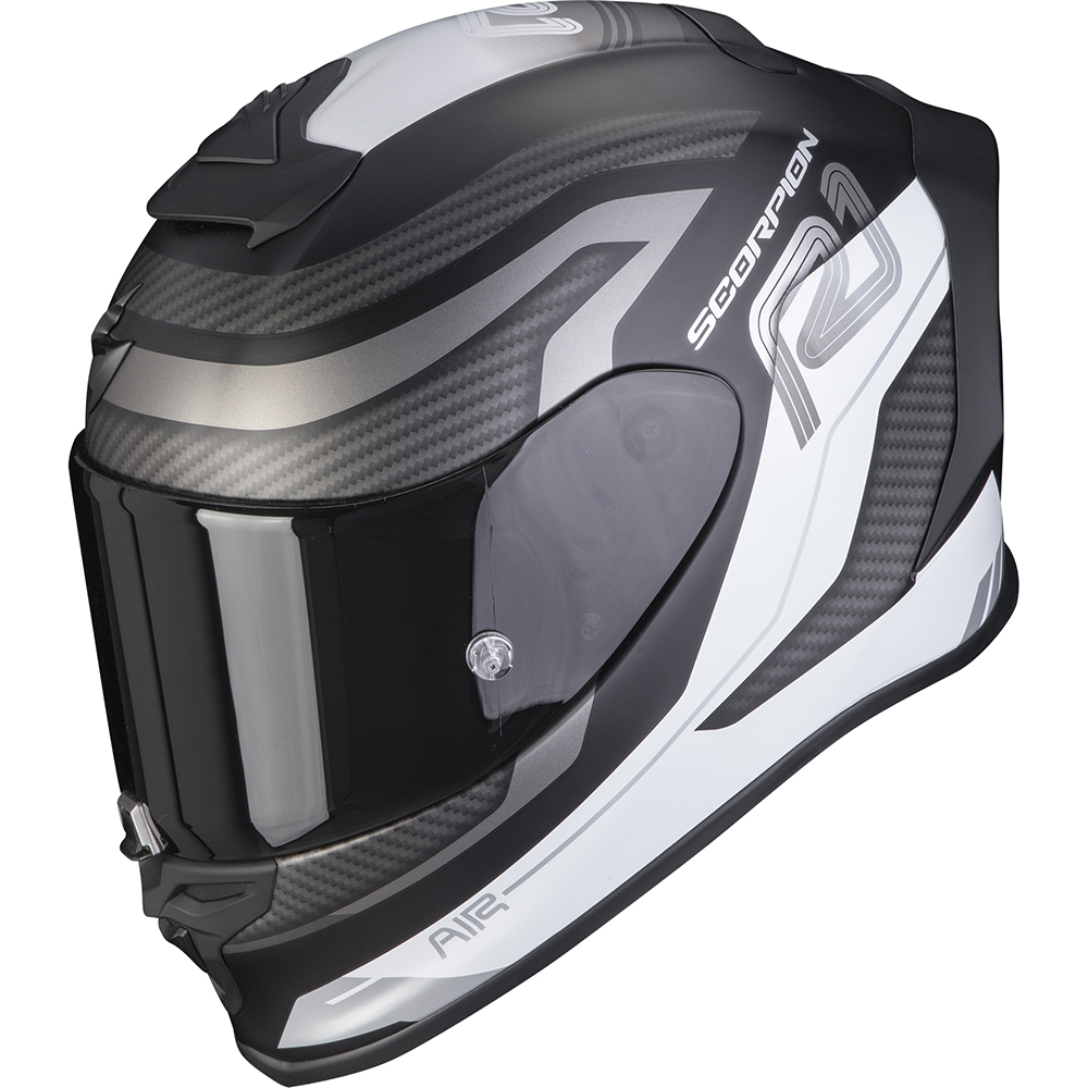 Casque Scorpion EXO-490 intégral moto et scooter blanc