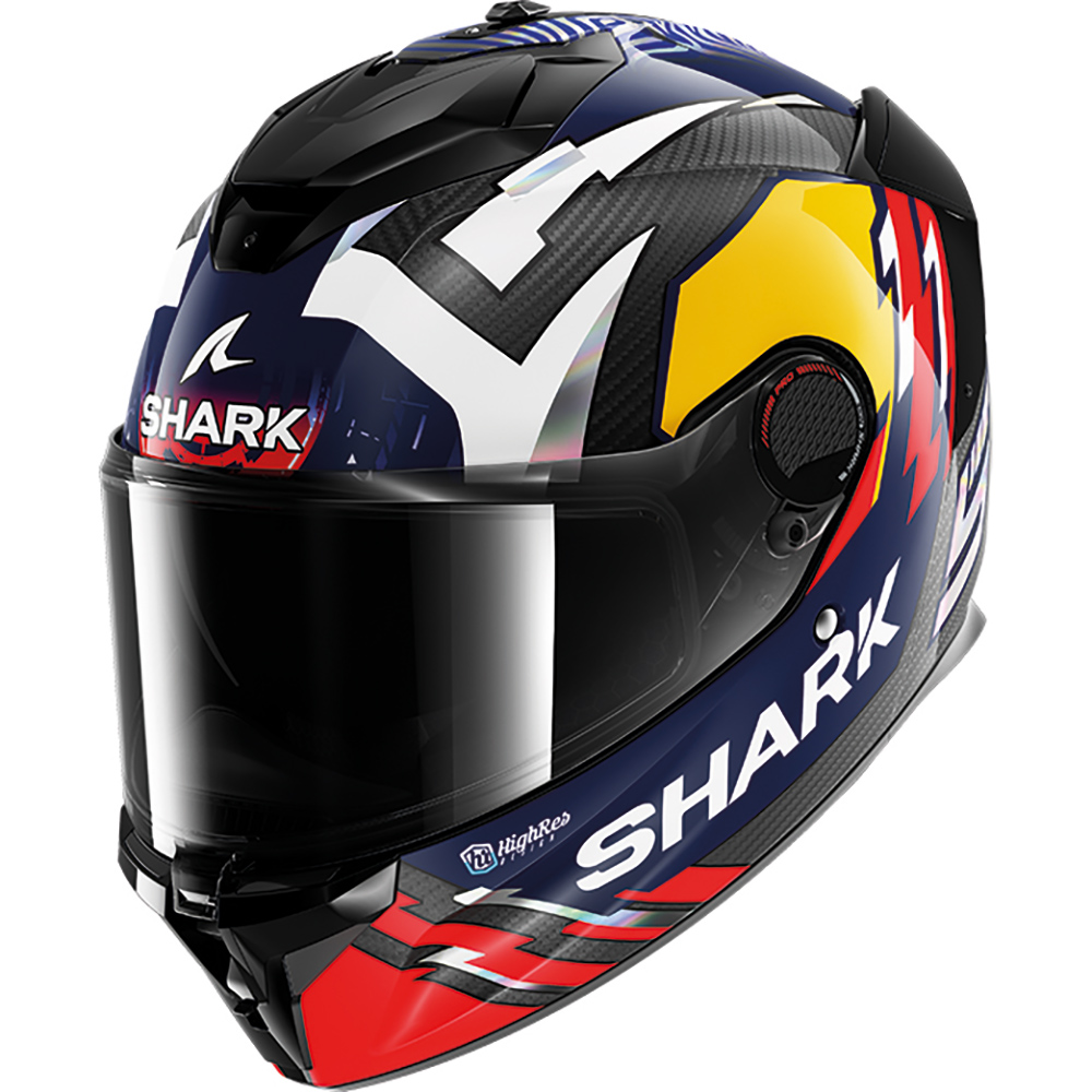Casque Spartan GT Pro Replica Zarco Signature Carbon Shark moto casque