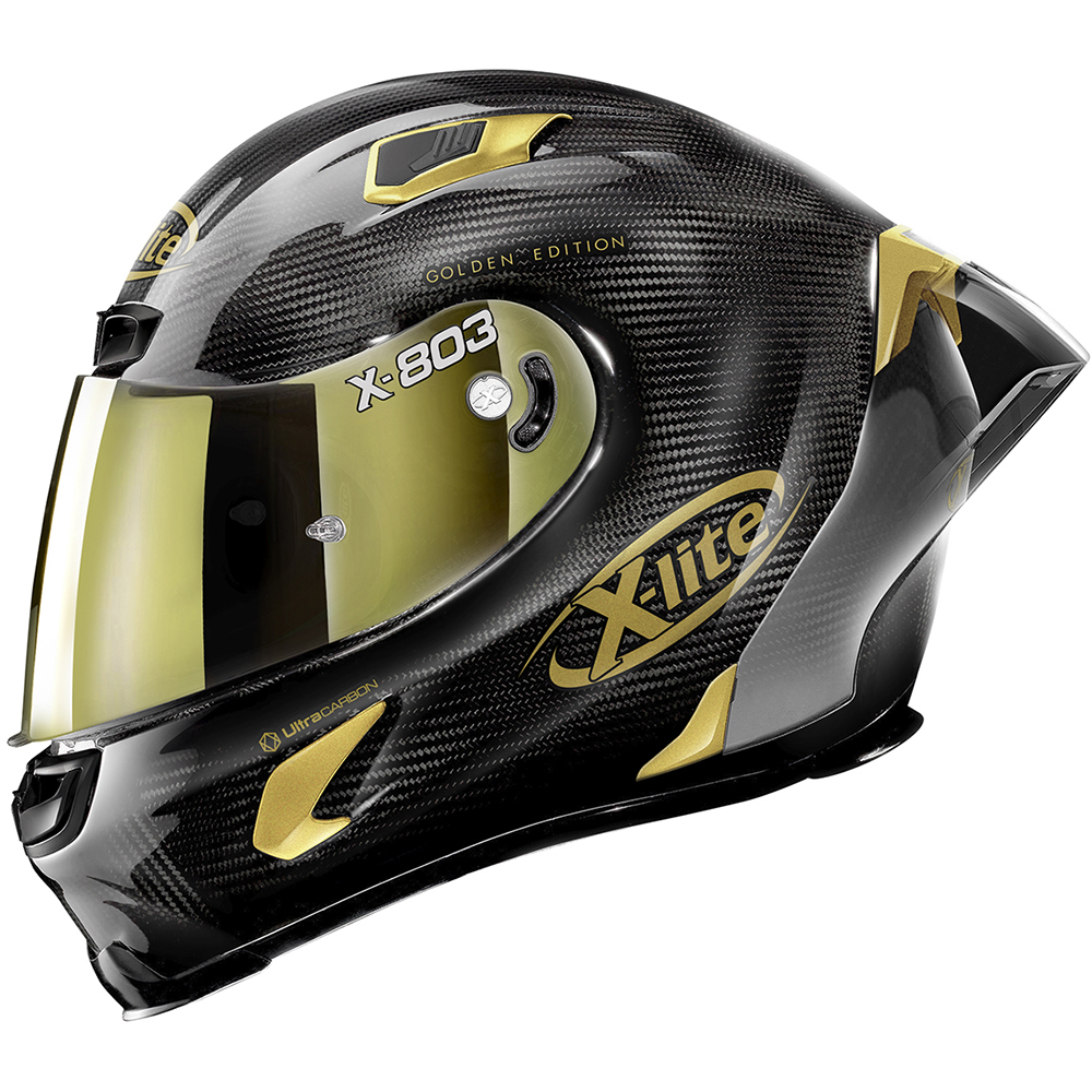 Casque X-803 RS Carbon Golden Edition