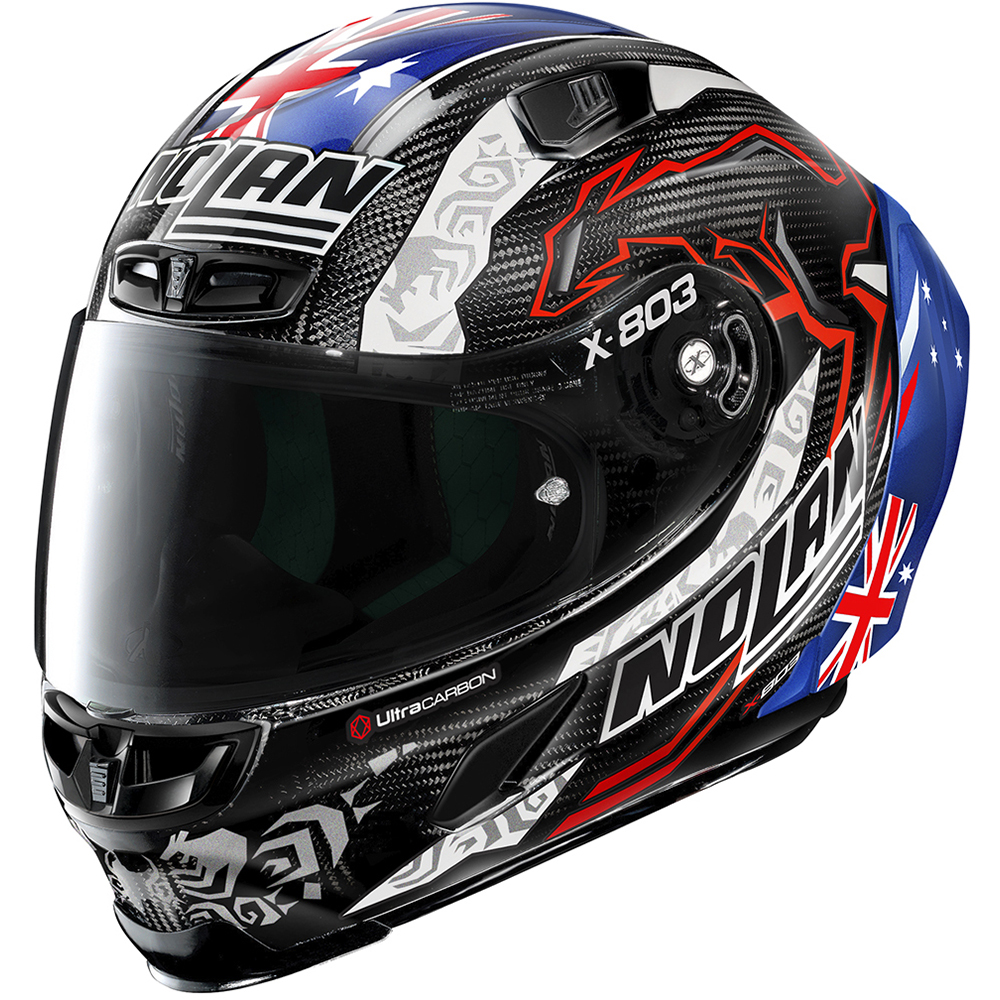 Casque X-803 RS Ultra Carbon Replica Casey Stoner 10th Anniversary