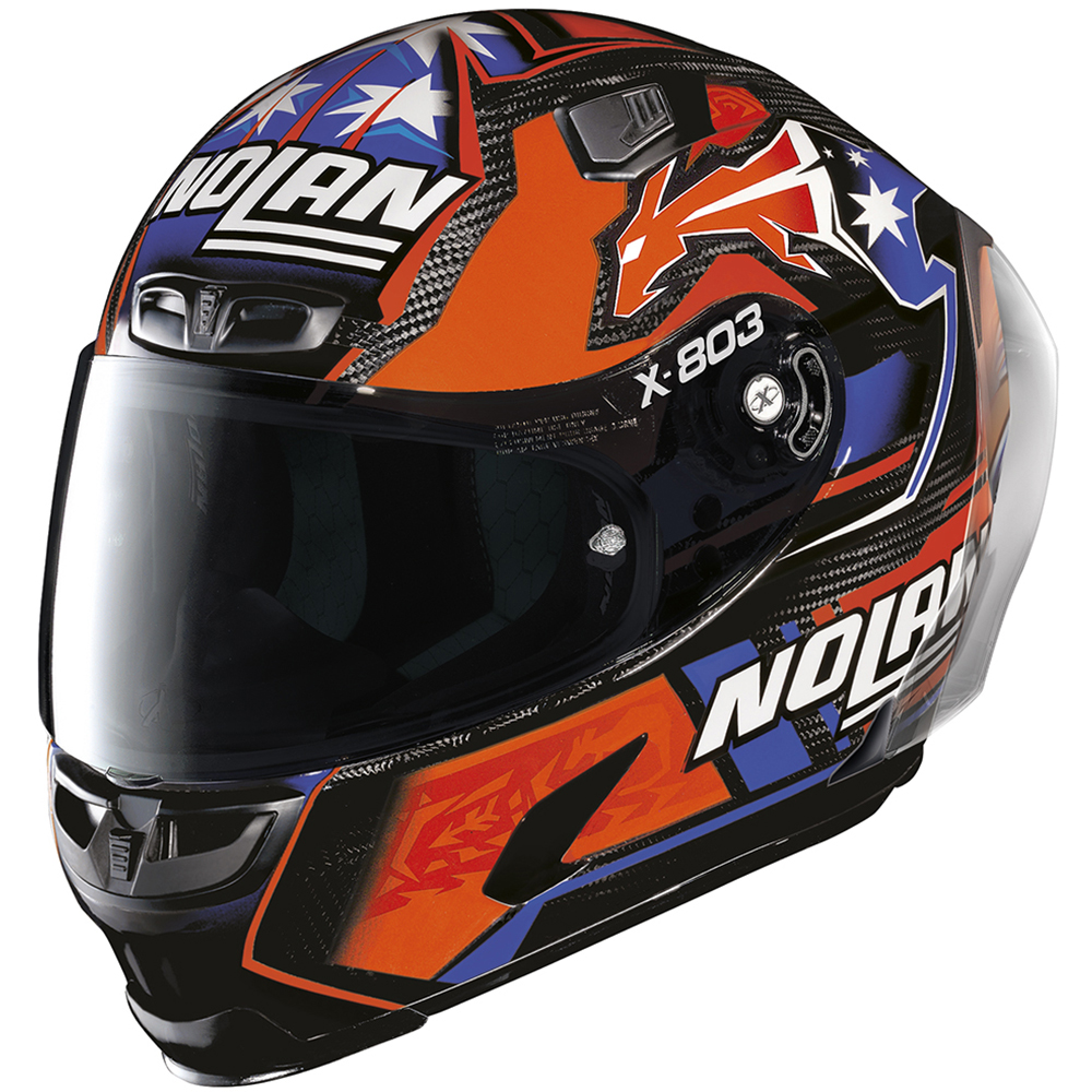 Casque X-803 RS Ultra Carbon Replica Casey Stoner