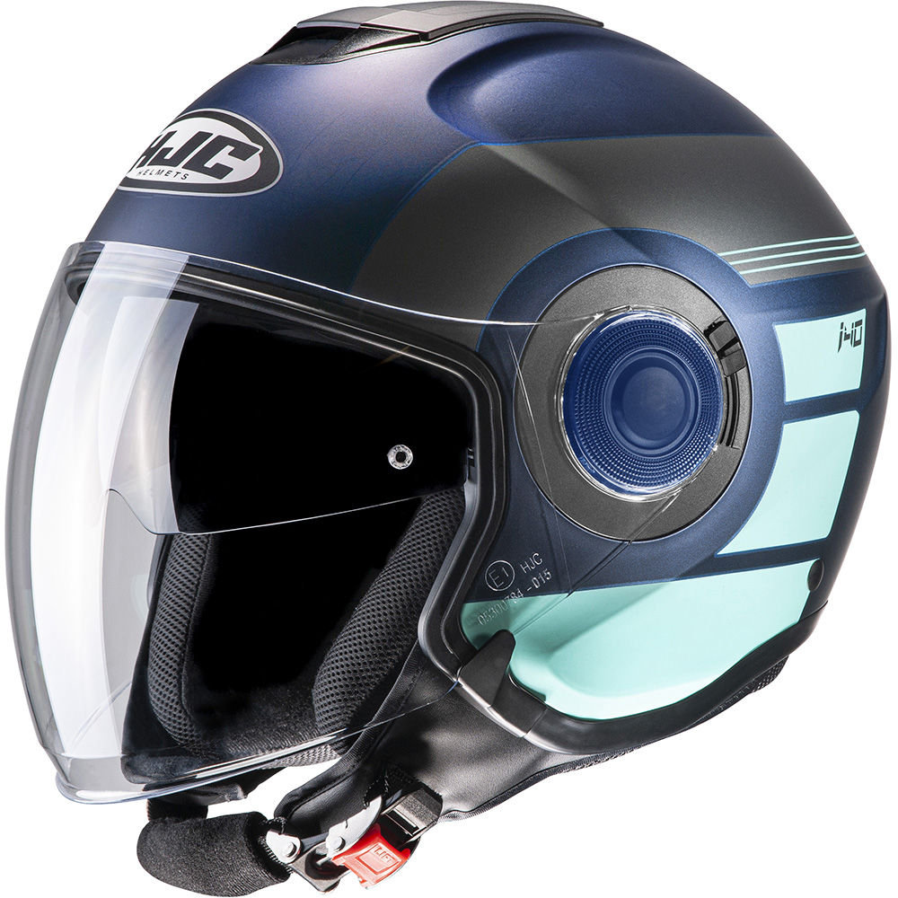 Casque Moto Scooter Jet HJC i40 Noir Mat TAILLE XS