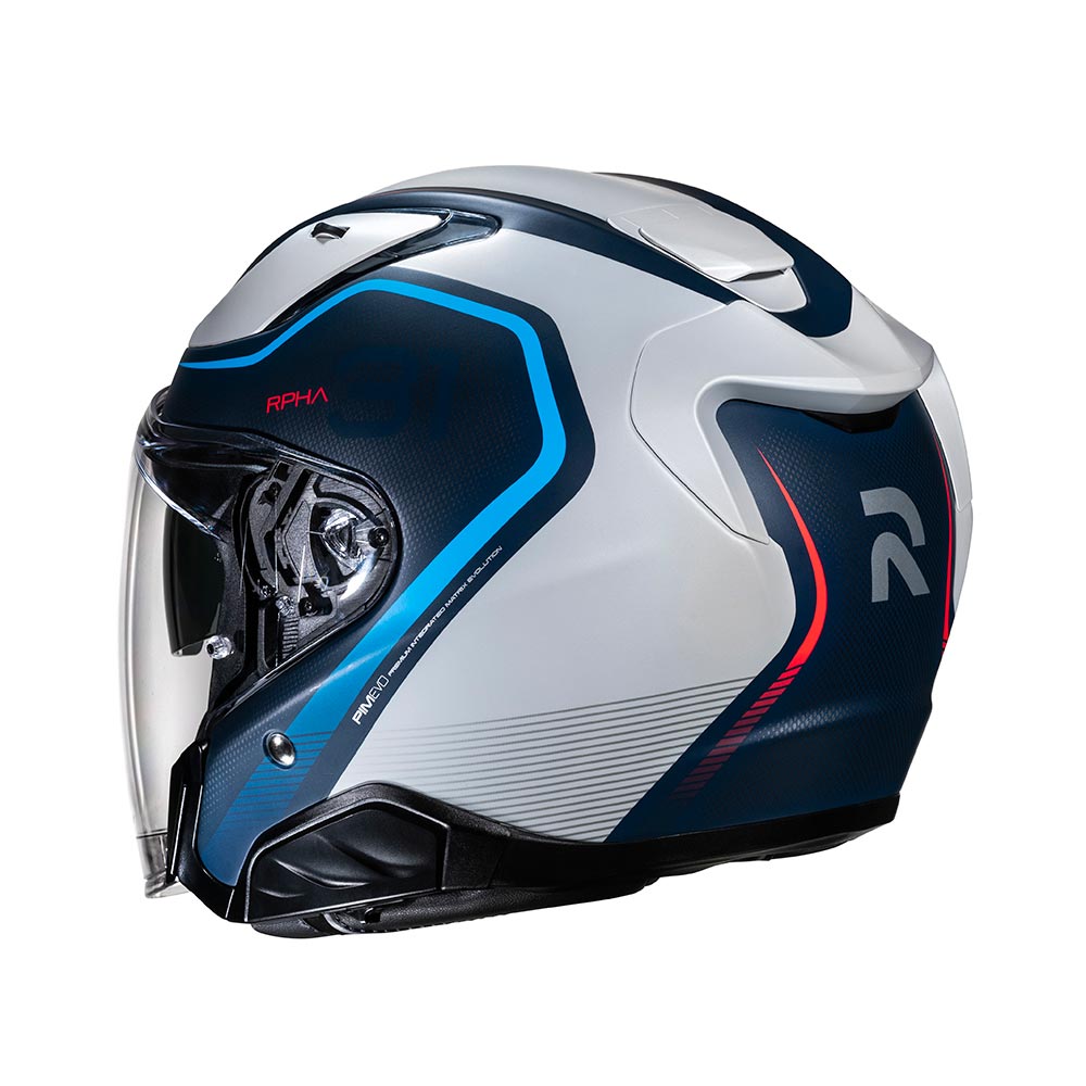 Casque Moto HJC RPHA 31 - Blanc Nacré, Taille M - Norme ECE 22.06