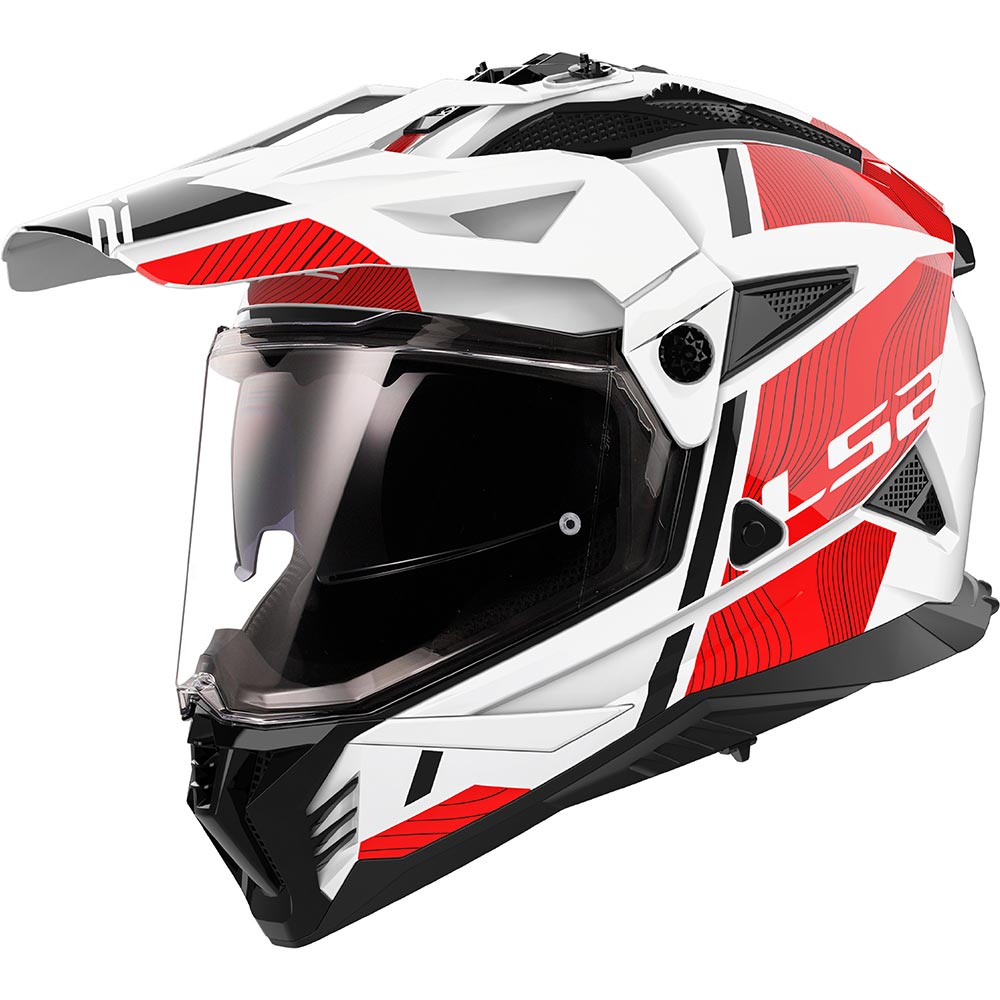 PINLOCK MAX VISION film écran anti buée autocollant pour casque cross  enduro trail MX436 LS2 moto