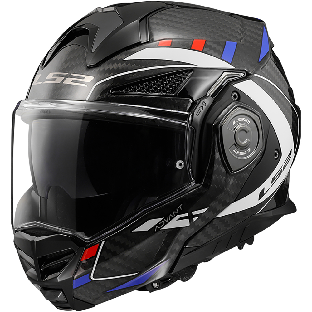 Casque FF901 Advant X Carbon Future LS2 moto casque modulable de moto