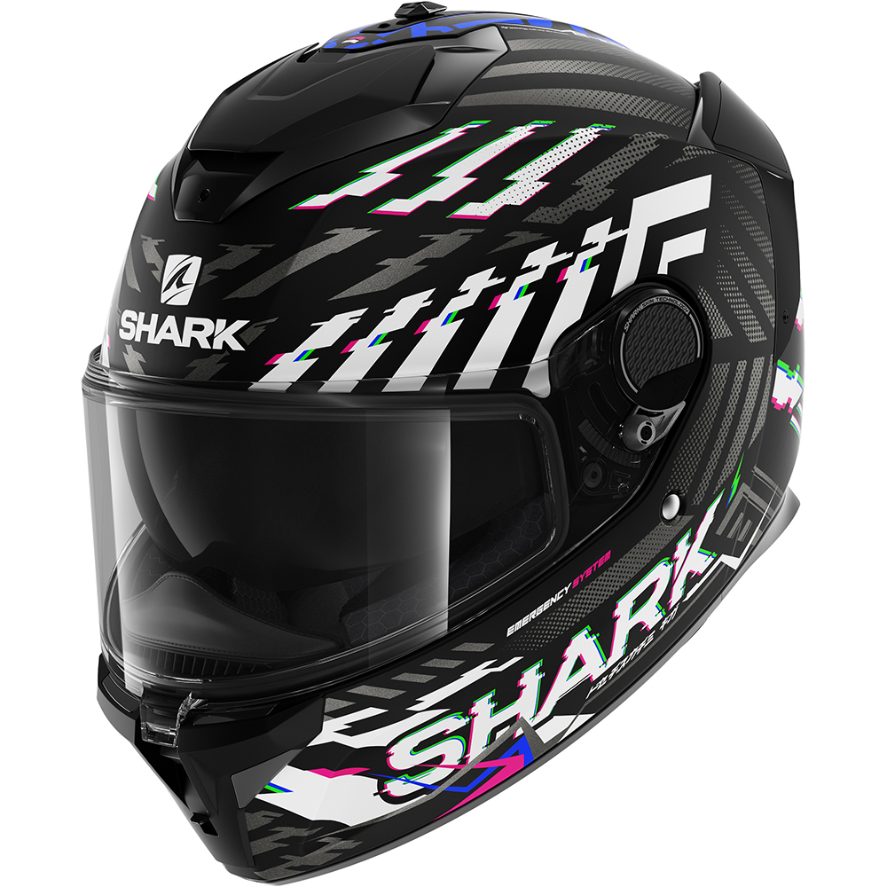 Casque Spartan GT E-Brake - double D