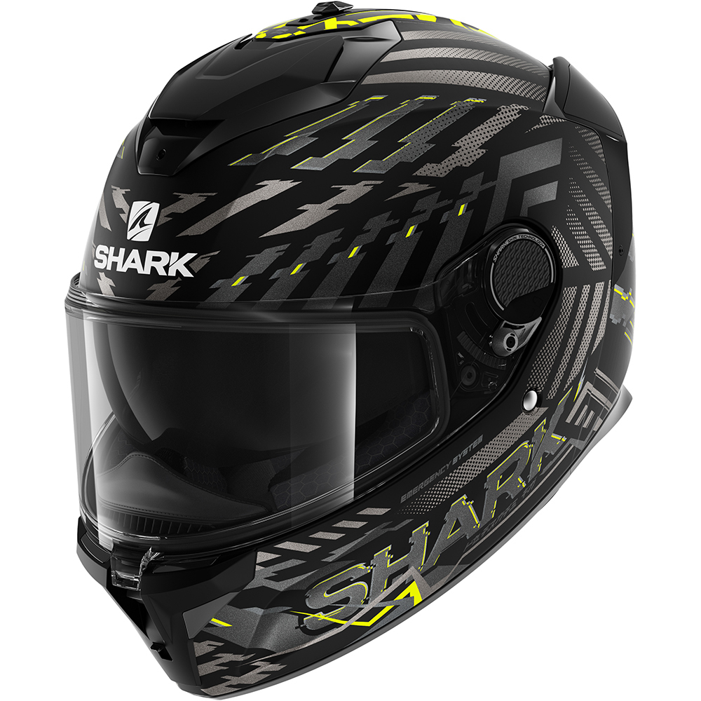 Casque Spartan GT E-Brake - double D