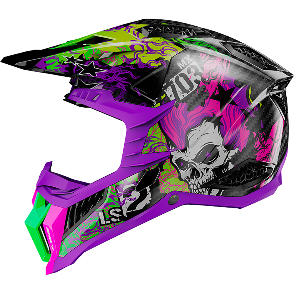 Casque MX703 X-Force Fireskull