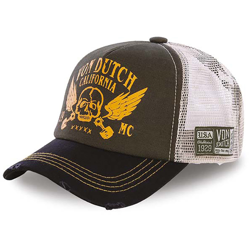 Casquette Crew 5 Von dutch moto : , casquette de moto