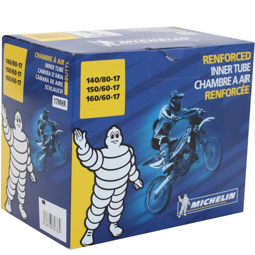 Chambre à air MICHELIN OFFROAD (19 UHD VALVE TR4) 120/80-19 (100/90-19) 130  épaisseur 4mm