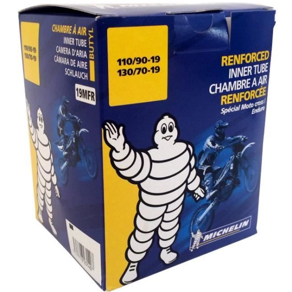 Michelin - Chambre à air 19 MF- Valve TR4