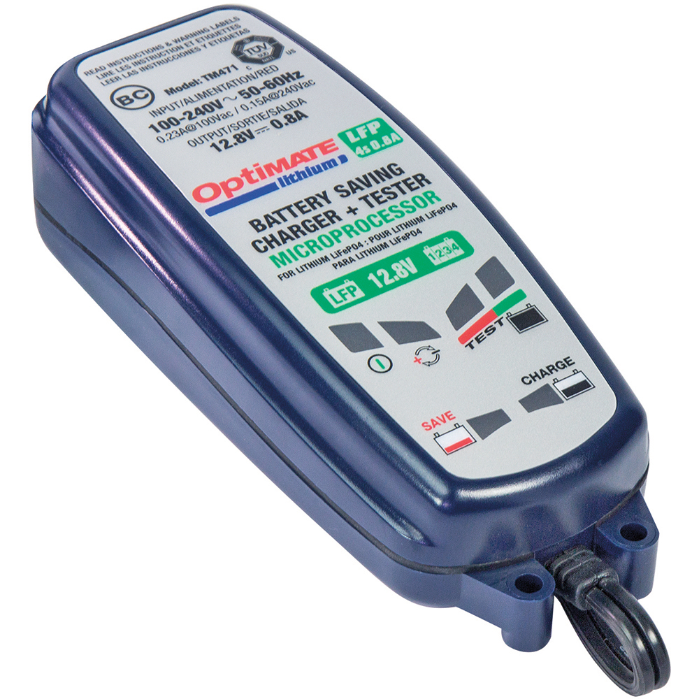 Chargeur/Optimiseur de Batterie Lithium Optimate, 08M51-LIT-601