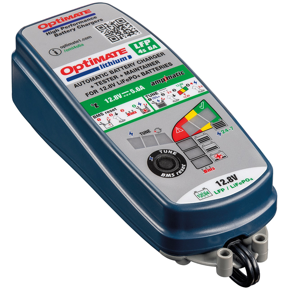 Chargeur de batteries moto Optimate Lithium 4s - TM390 TecMate