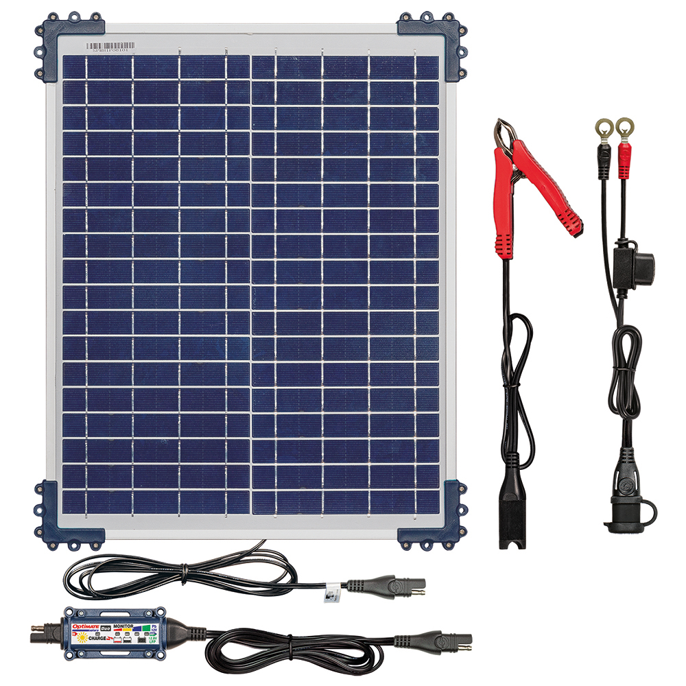 Chargeur Optimate Solar Duo TM522D2 avec panneau 20W