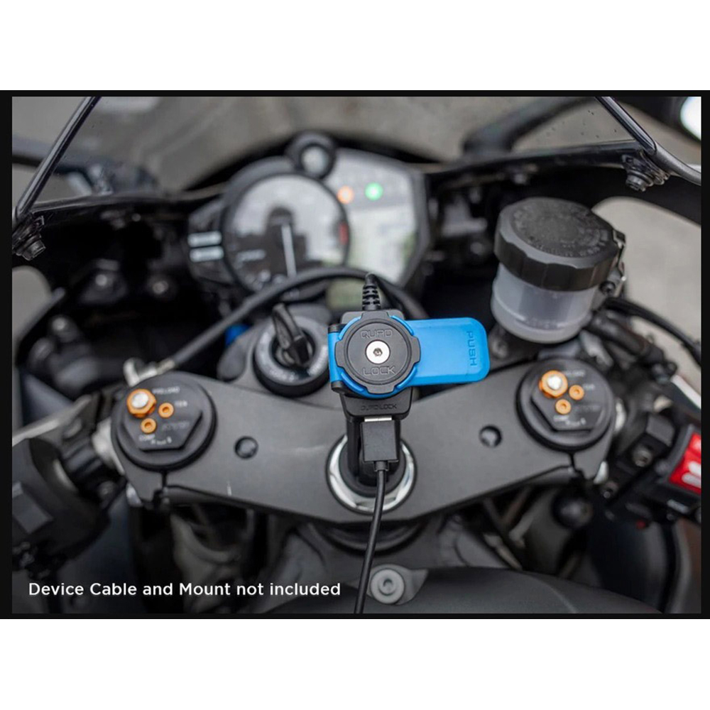 Chargeur USB Moto Quad Lock moto : , prise usb de moto