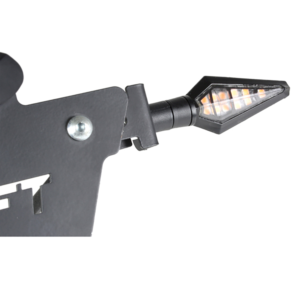 Dilwe Clignotant latéral Remplacement de la lampe clignotante latérale  haute luminosité pour moto feux Gauche 1408260543