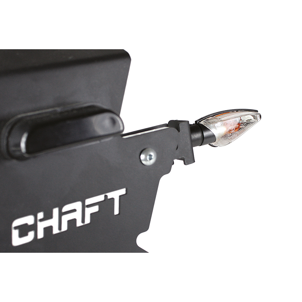 Clignotants à LED Homologués CHAFT Bullet Noir - Moto Expert